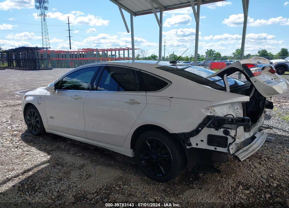 2018 FORD FUSION ENERGI SE LUXURY VIN: 3FA6P0PU4JR199933