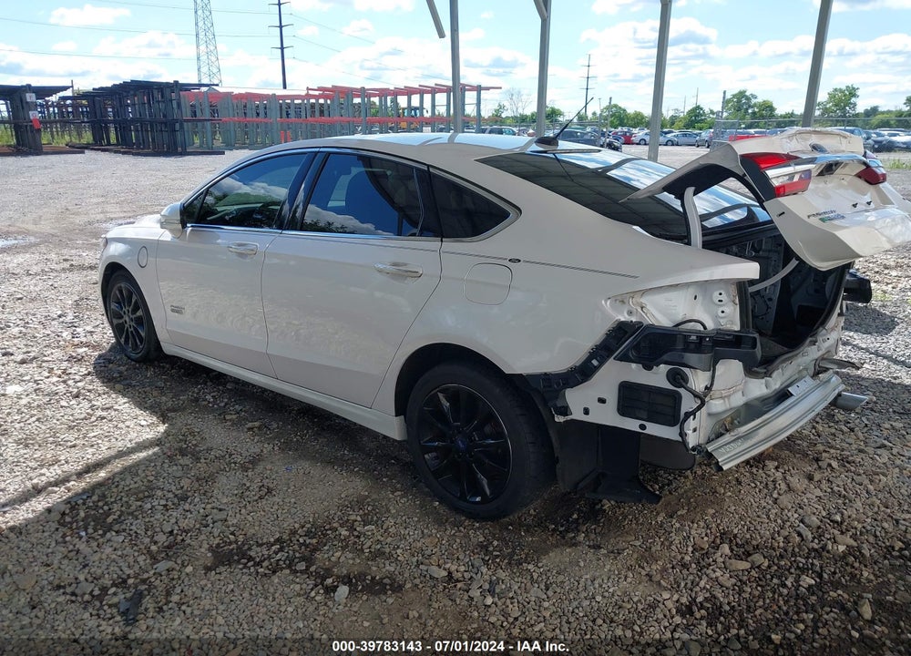 2018 FORD FUSION ENERGI SE LUXURY VIN: 3FA6P0PU4JR199933