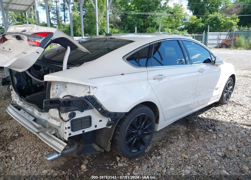 2018 FORD FUSION ENERGI SE LUXURY VIN: 3FA6P0PU4JR199933