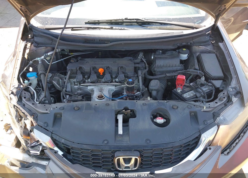 2015 HONDA CIVIC EX VIN: 19XFB2F89FE291322