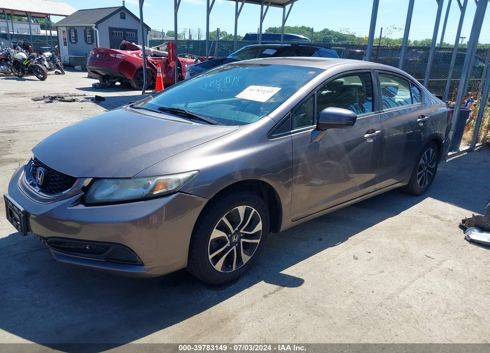 2015 HONDA CIVIC EX VIN: 19XFB2F89FE291322