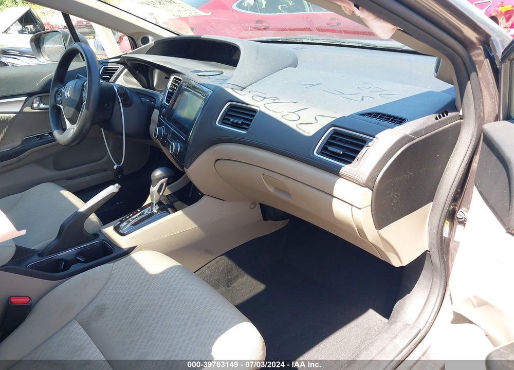2015 HONDA CIVIC EX VIN: 19XFB2F89FE291322