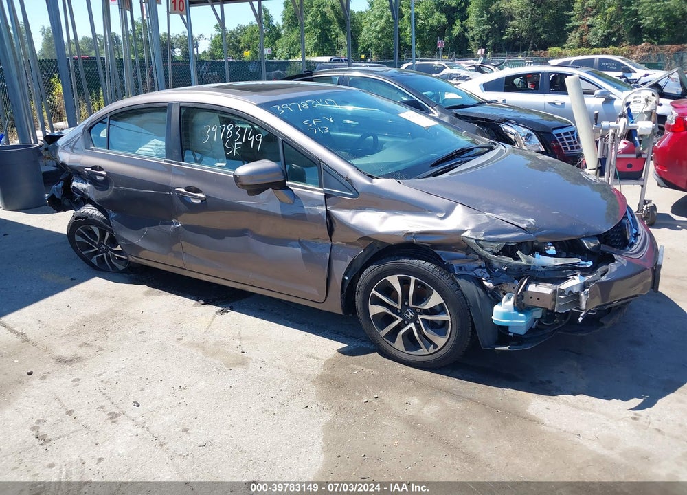 2015 HONDA CIVIC EX VIN: 19XFB2F89FE291322