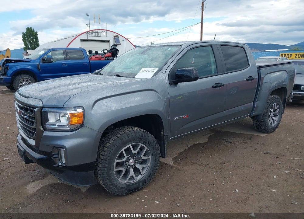 2022 GMC CANYON 4WD SHORT BOX AT4 - LEATHER VIN: 1GTG6FENXN1118451