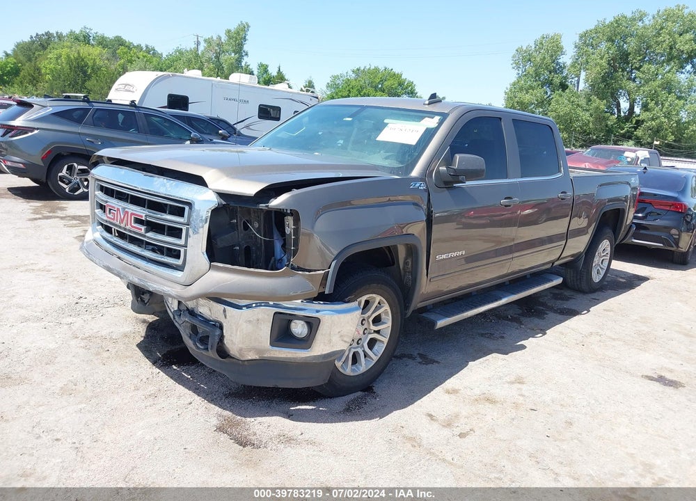 2015 GMC SIERRA 1500 SLE VIN: 3GTU2UEC1FG252334