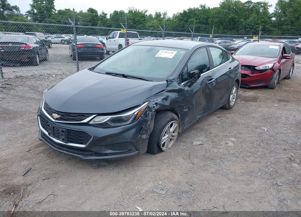 2018 CHEVROLET CRUZE LT AUTO VIN: 1G1BE5SM6J7231364