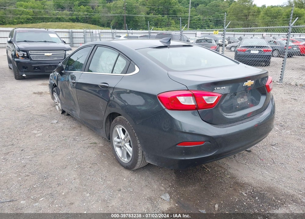 2018 CHEVROLET CRUZE LT AUTO VIN: 1G1BE5SM6J7231364