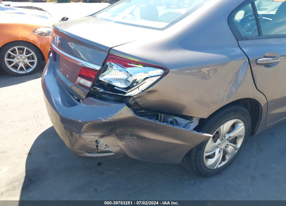 2015 HONDA CIVIC LX VIN: 19XFB2F53FE115694