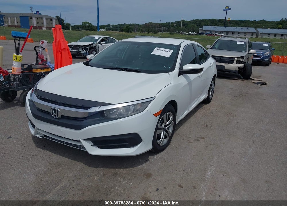 2016 HONDA CIVIC LX VIN: 19XFC2F56GE067381