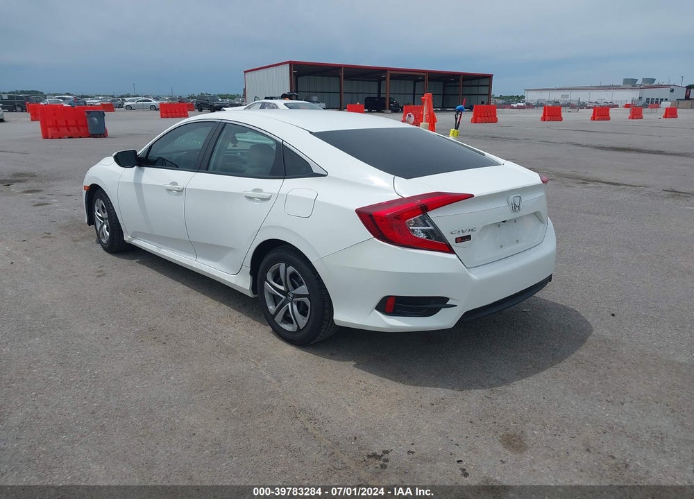 2016 HONDA CIVIC LX VIN: 19XFC2F56GE067381