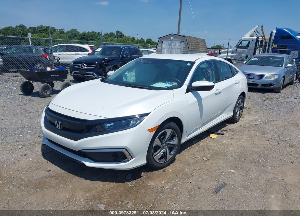 2020 HONDA CIVIC LX VIN: 2HGFC2F68LH546281