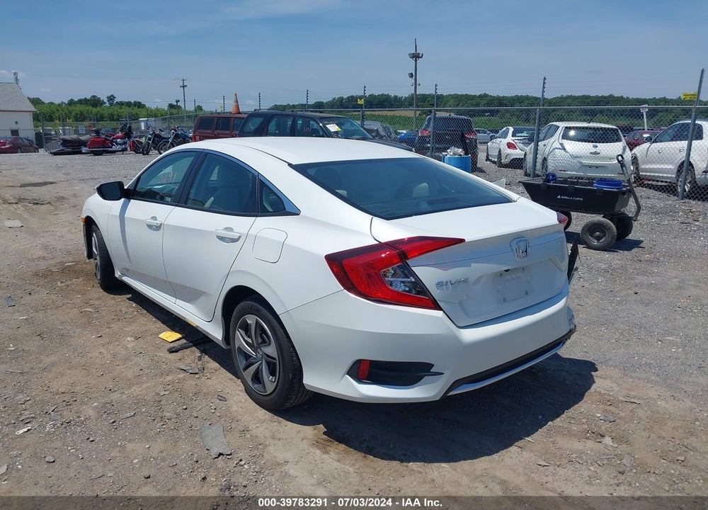 2020 HONDA CIVIC LX VIN: 2HGFC2F68LH546281