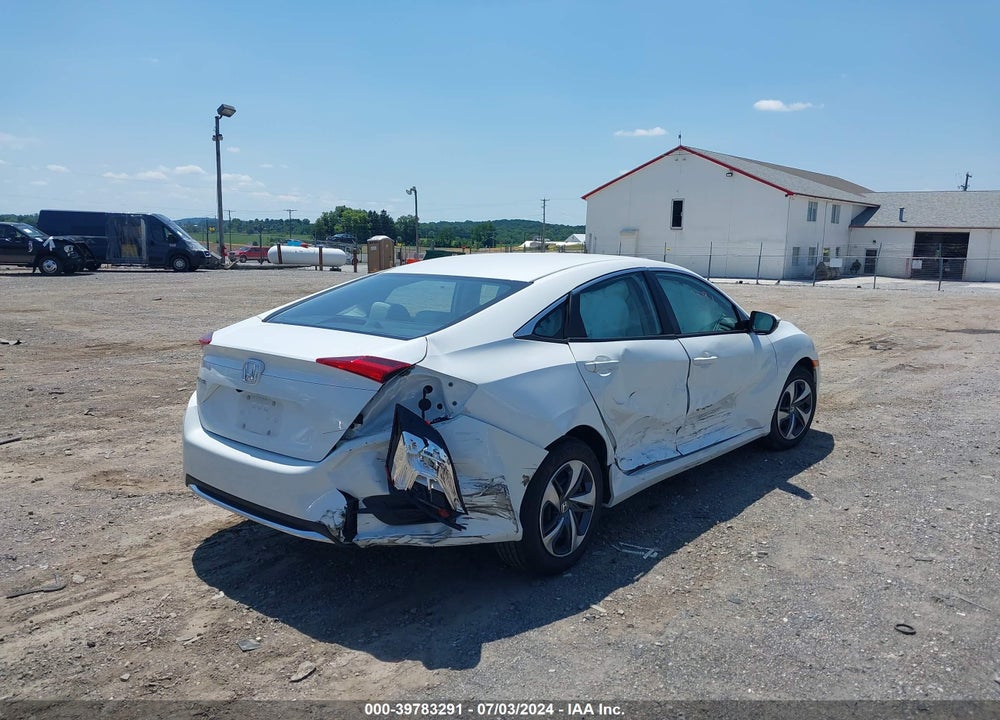 2020 HONDA CIVIC LX VIN: 2HGFC2F68LH546281