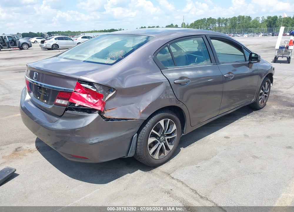 2013 HONDA CIVIC EX-L VIN: 2HGFB2F98DH543573