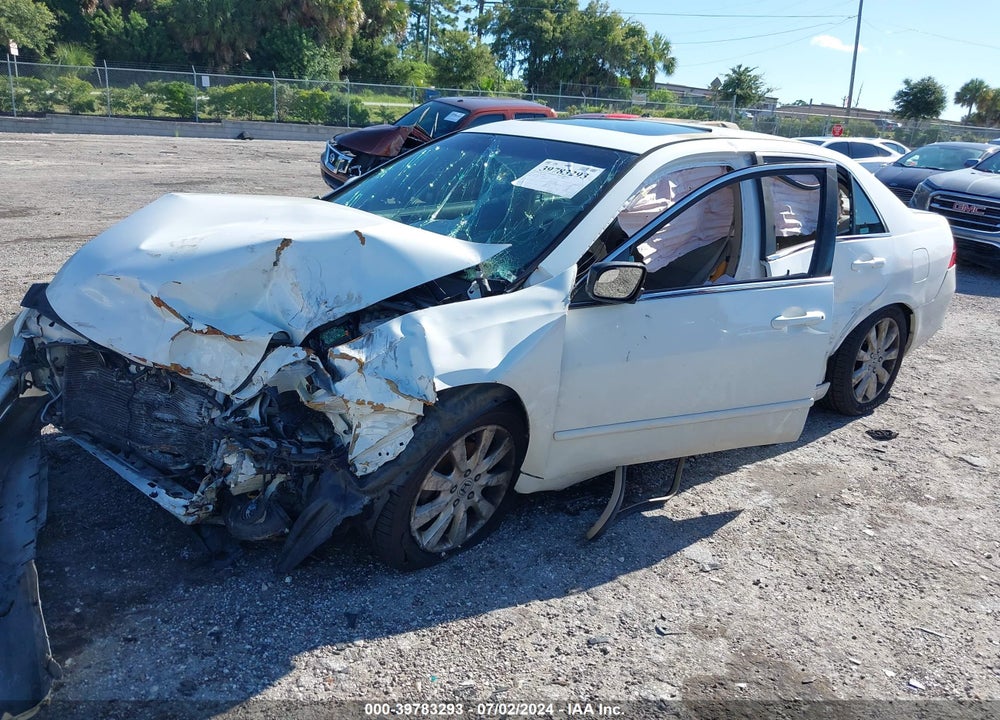 2007 HONDA ACCORD 3.0 EX VIN: 1HGCM66877A018664