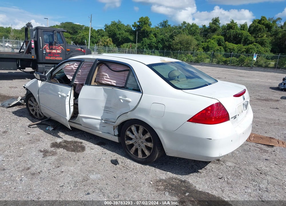 2007 HONDA ACCORD 3.0 EX VIN: 1HGCM66877A018664
