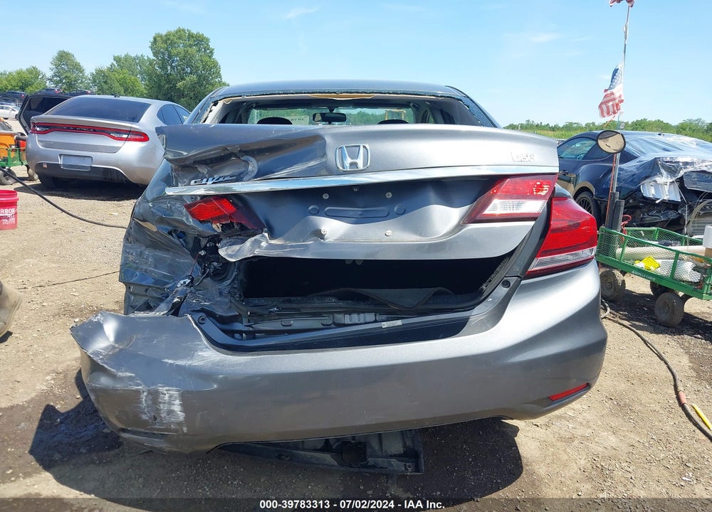 2013 HONDA CIVIC EX VIN: 19XFB2F81DE065210