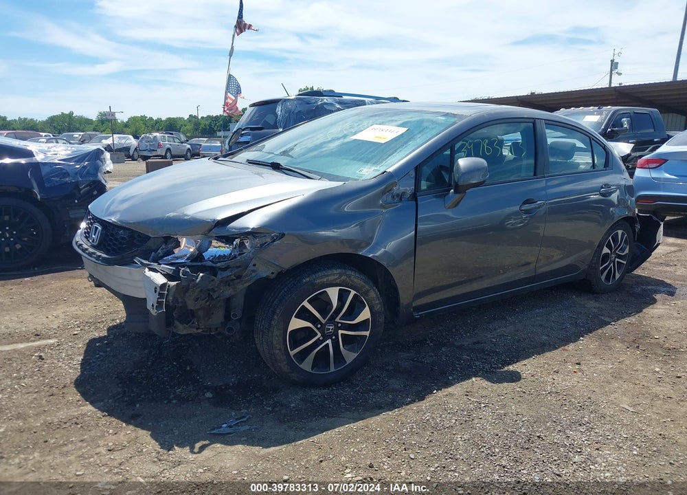 2013 HONDA CIVIC EX VIN: 19XFB2F81DE065210