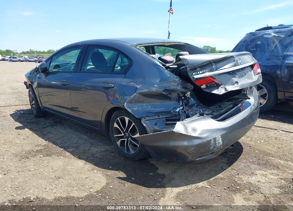 2013 HONDA CIVIC EX VIN: 19XFB2F81DE065210