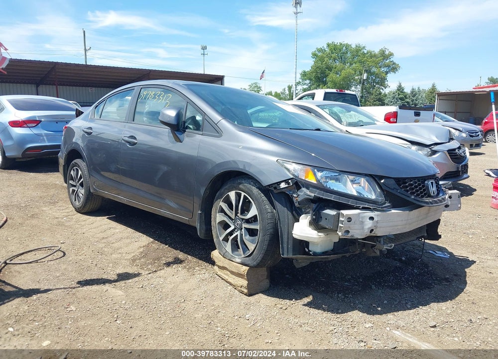 2013 HONDA CIVIC EX VIN: 19XFB2F81DE065210