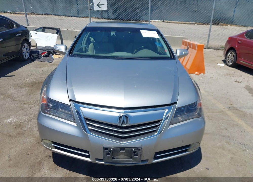 2012 ACURA RL 3.7L TECHNOLOGY PACKAGE VIN: JH4KB2F67CC000198