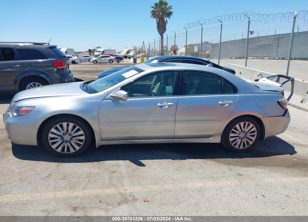 2012 ACURA RL 3.7L TECHNOLOGY PACKAGE VIN: JH4KB2F67CC000198