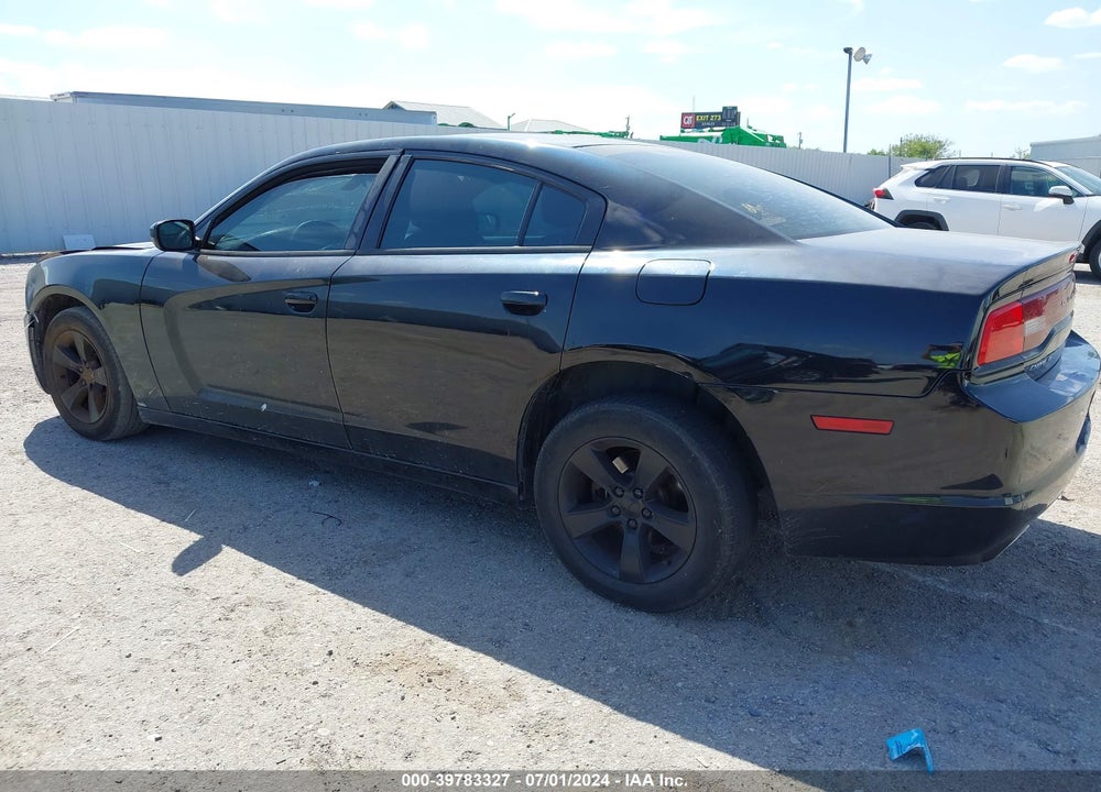 2012 DODGE CHARGER SE VIN: 2C3CDXBG6CH162319