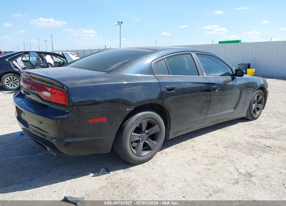 2012 DODGE CHARGER SE VIN: 2C3CDXBG6CH162319