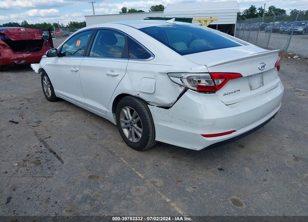 2017 HYUNDAI SONATA SE VIN: 5NPE24AF0HH456122