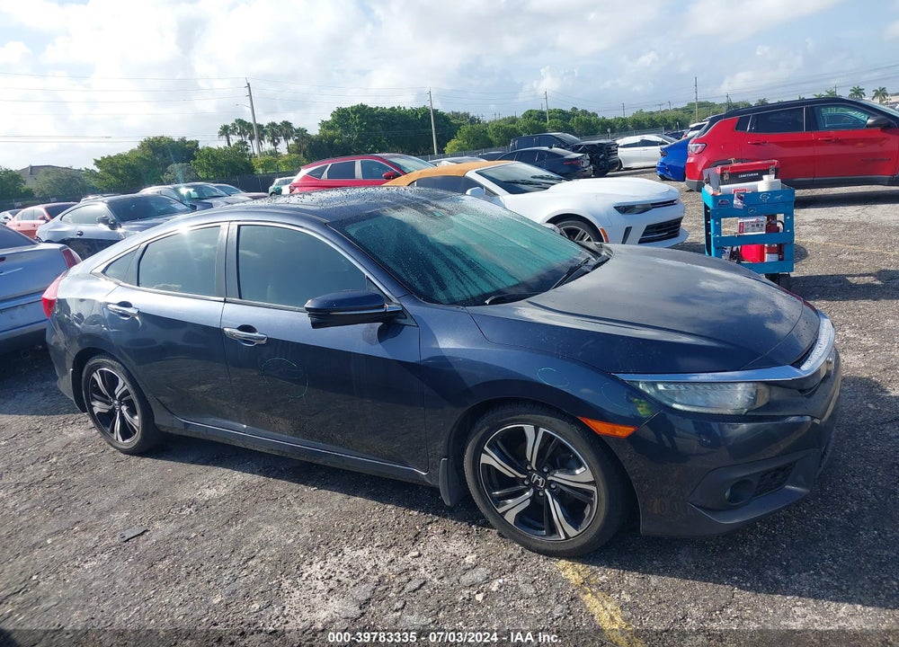 2016 HONDA CIVIC TOURING VIN: 19XFC1F91GE040277