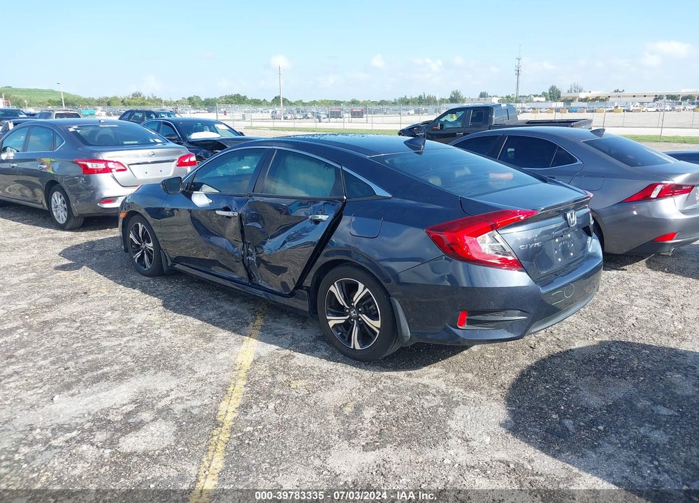 2016 HONDA CIVIC TOURING VIN: 19XFC1F91GE040277