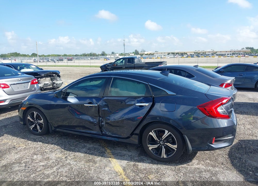 2016 HONDA CIVIC TOURING VIN: 19XFC1F91GE040277
