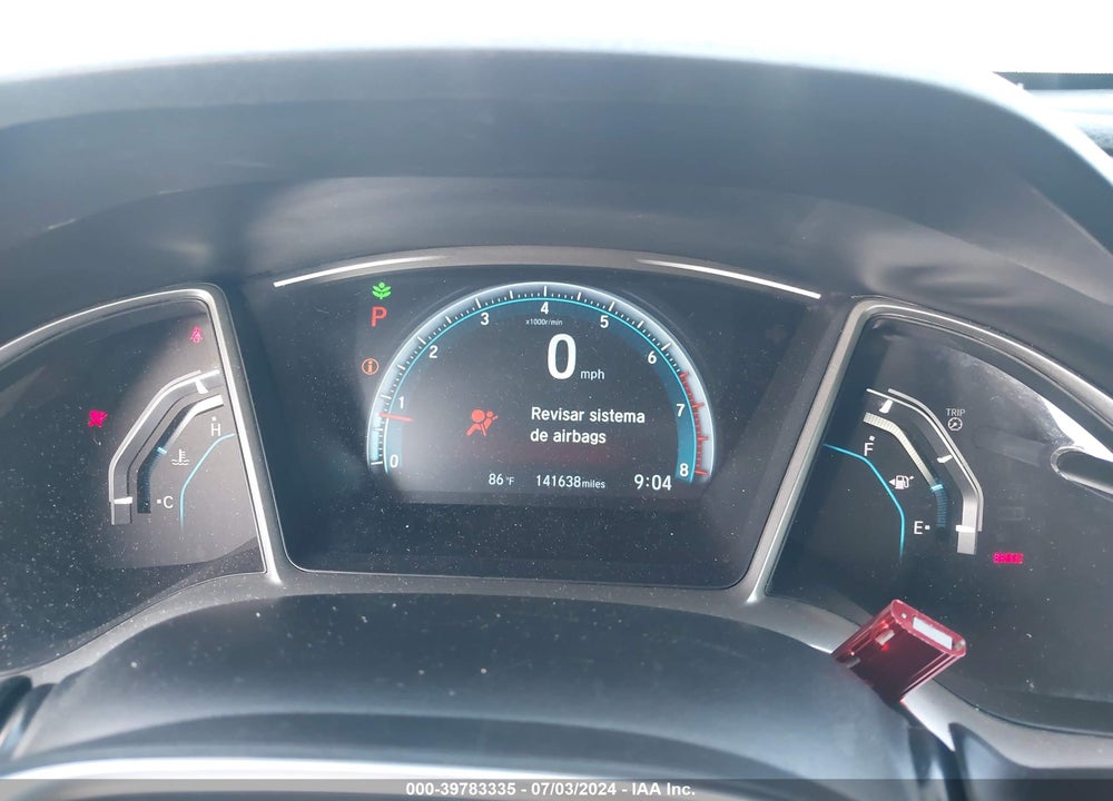 2016 HONDA CIVIC TOURING VIN: 19XFC1F91GE040277