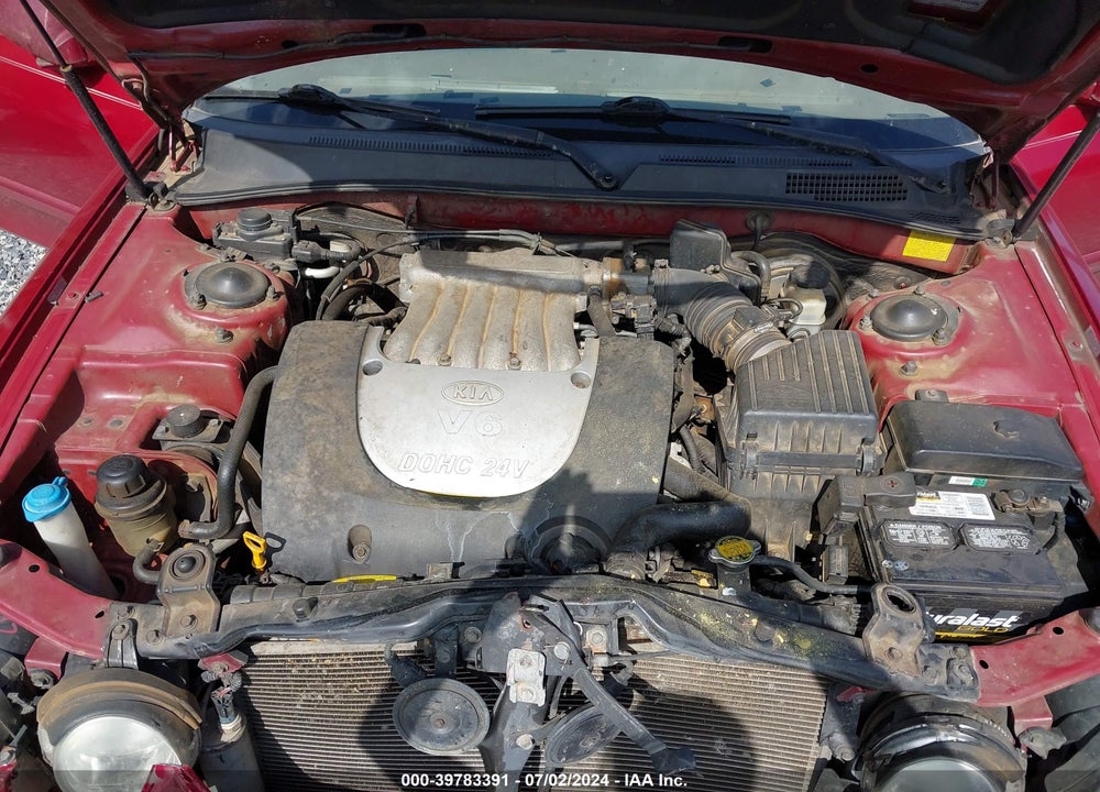 2004 KIA OPTIMA EX V6/LX V6 VIN: KNAGD128345337215
