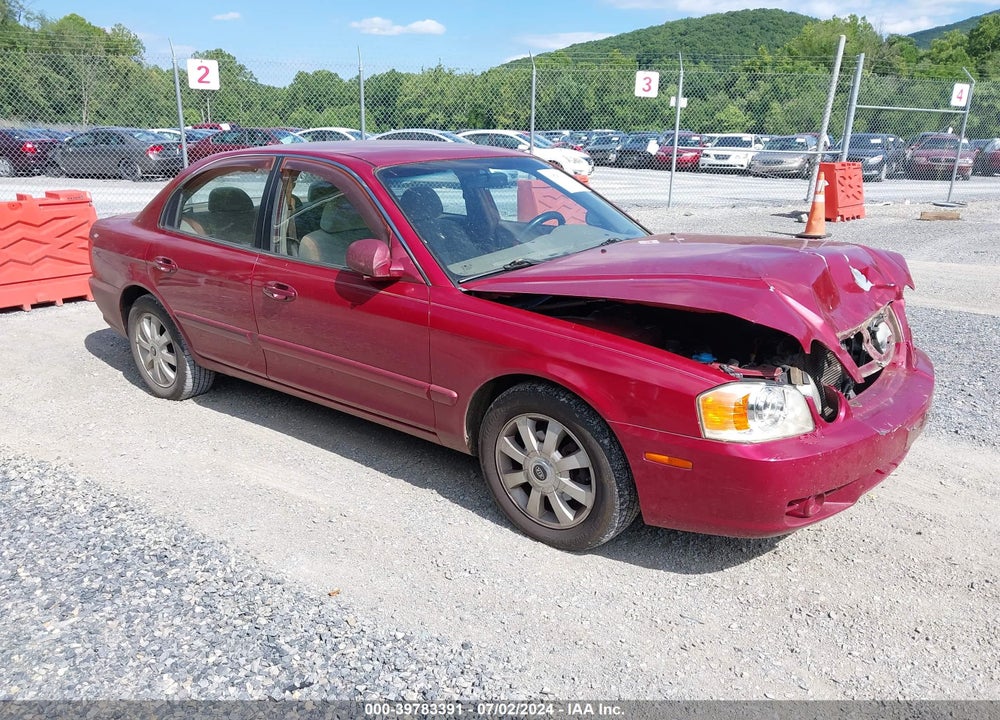 2004 KIA OPTIMA EX V6/LX V6 VIN: KNAGD128345337215