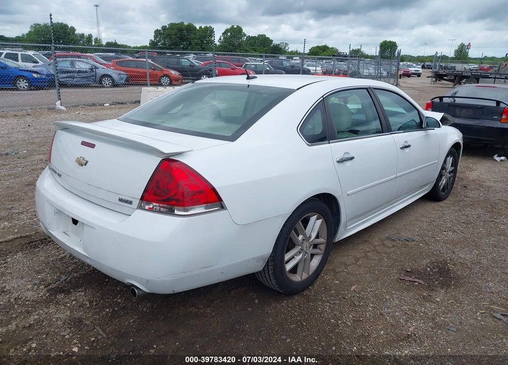 2012 CHEVROLET IMPALA LTZ VIN: 2G1WC5E35C1108455