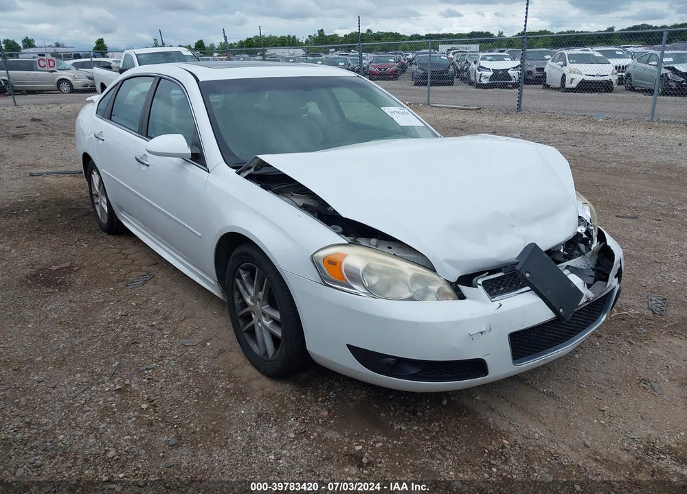 2012 CHEVROLET IMPALA LTZ VIN: 2G1WC5E35C1108455