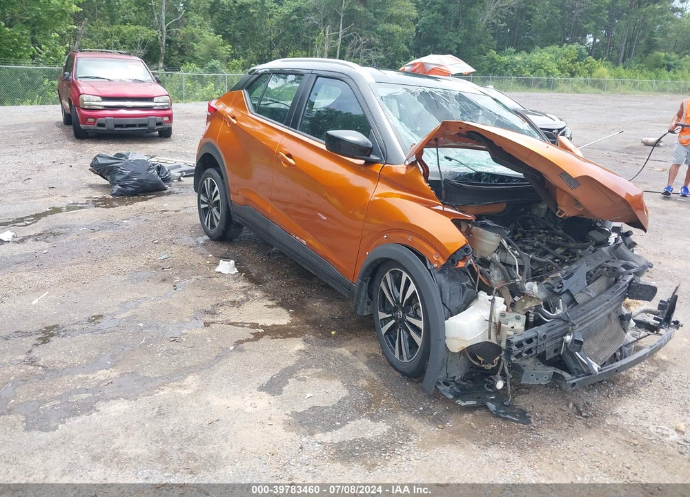 2019 NISSAN KICKS SV VIN: 3N1CP5CU8KL478518