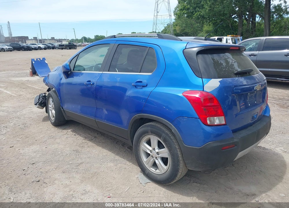 2015 CHEVROLET TRAX LT VIN: KL7CJLSB8FB166061