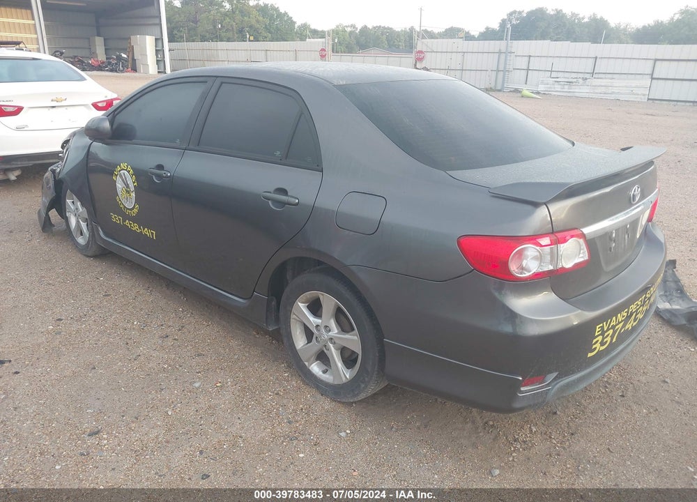2012 TOYOTA COROLLA S VIN: 5YFBU4EE6CP021292