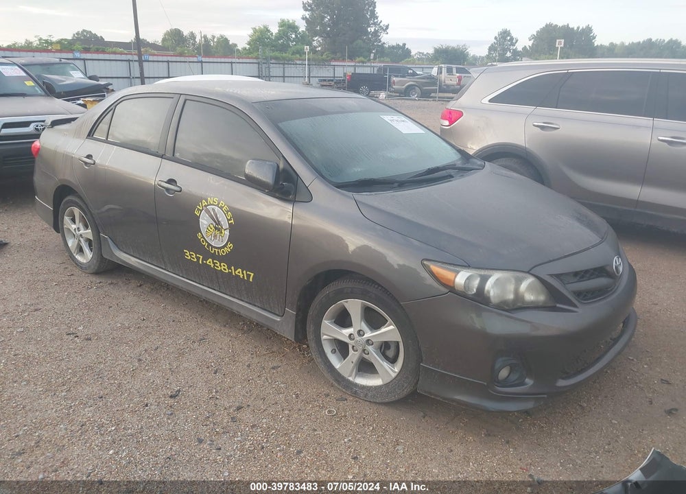2012 TOYOTA COROLLA S VIN: 5YFBU4EE6CP021292