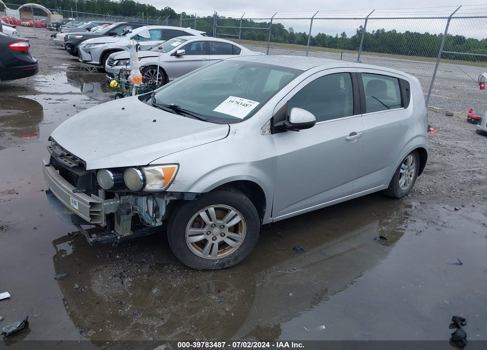 2014 CHEVROLET SONIC LT AUTO VIN: 1G1JC6SH4E4106347