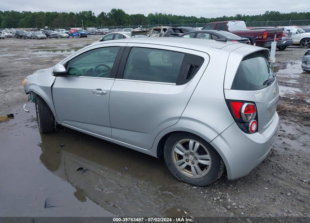 2014 CHEVROLET SONIC LT AUTO VIN: 1G1JC6SH4E4106347