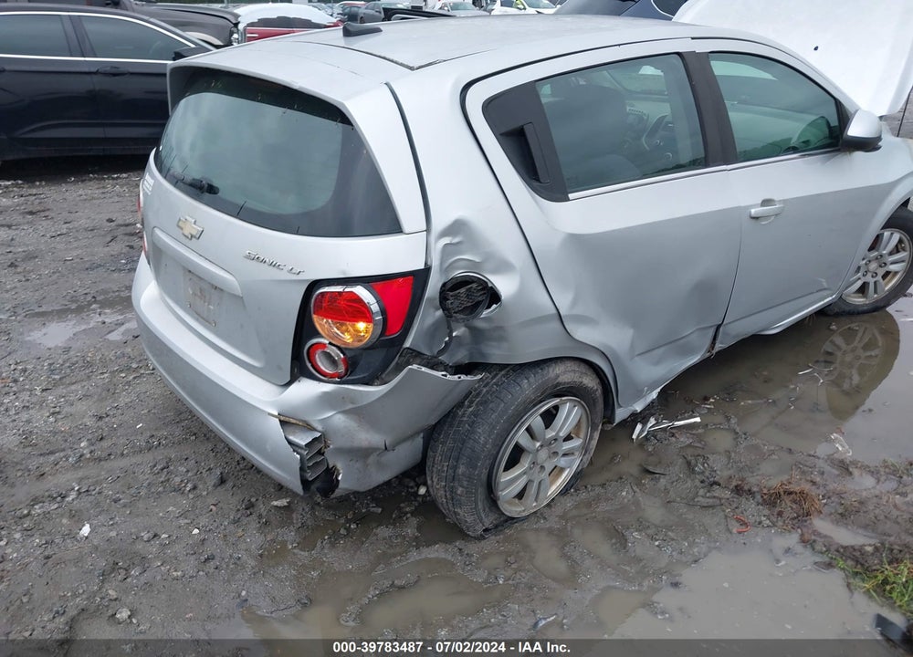 2014 CHEVROLET SONIC LT AUTO VIN: 1G1JC6SH4E4106347