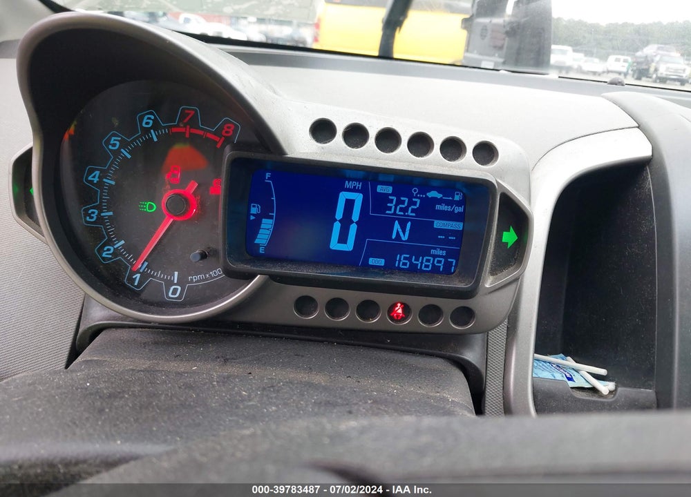 2014 CHEVROLET SONIC LT AUTO VIN: 1G1JC6SH4E4106347