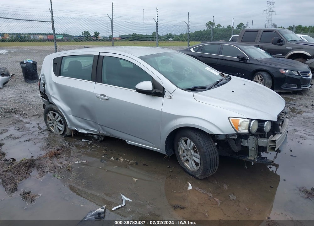 2014 CHEVROLET SONIC LT AUTO VIN: 1G1JC6SH4E4106347
