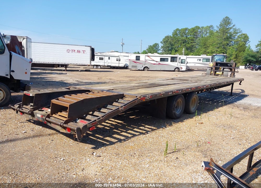 2012 TEXAS PRIDE GOOSENECK FLATBED TR VIN: 1B9K2UGT5CC624428