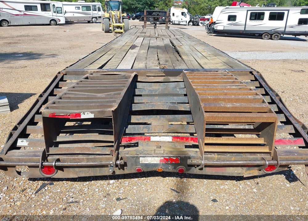2012 TEXAS PRIDE GOOSENECK FLATBED TR VIN: 1B9K2UGT5CC624428
