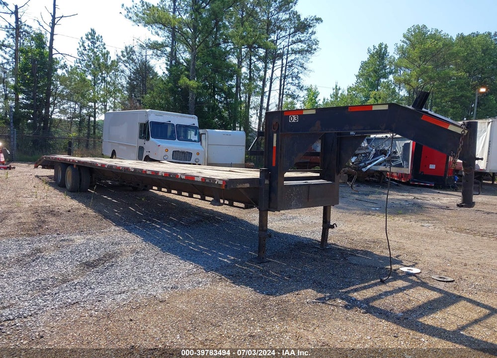 2012 TEXAS PRIDE GOOSENECK FLATBED TR VIN: 1B9K2UGT5CC624428