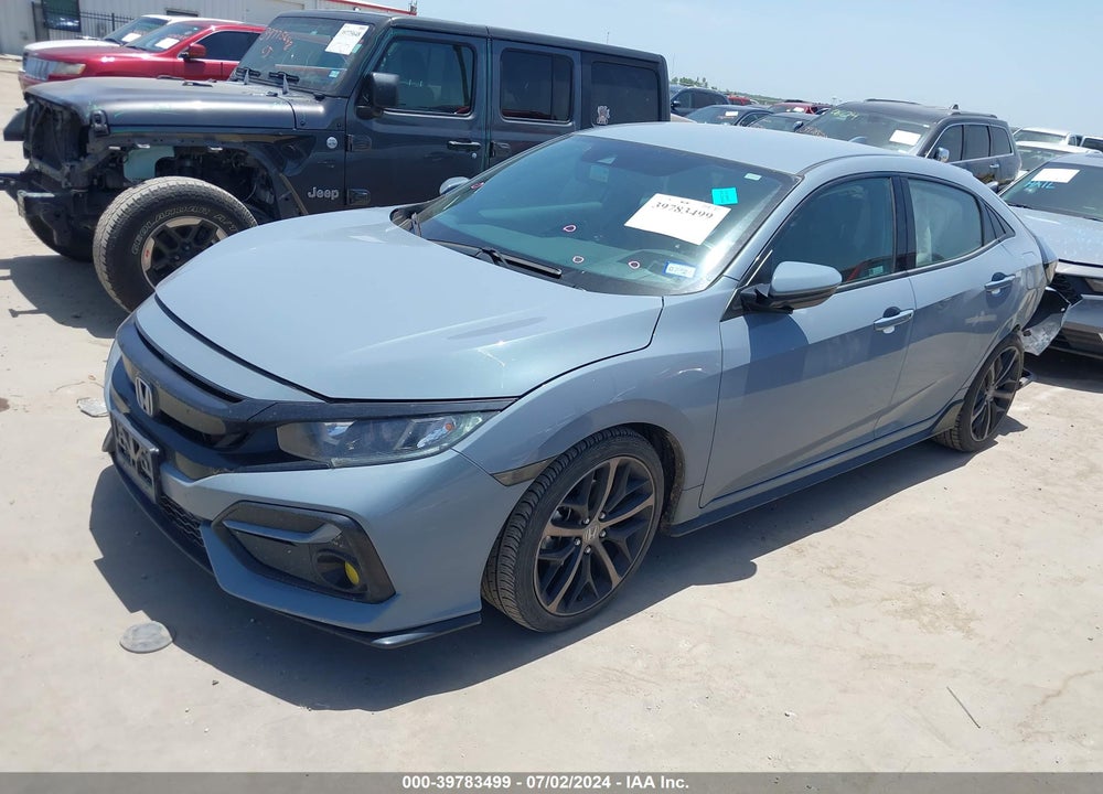 2021 HONDA CIVIC SPORT VIN: SHHFK7H43MU228536